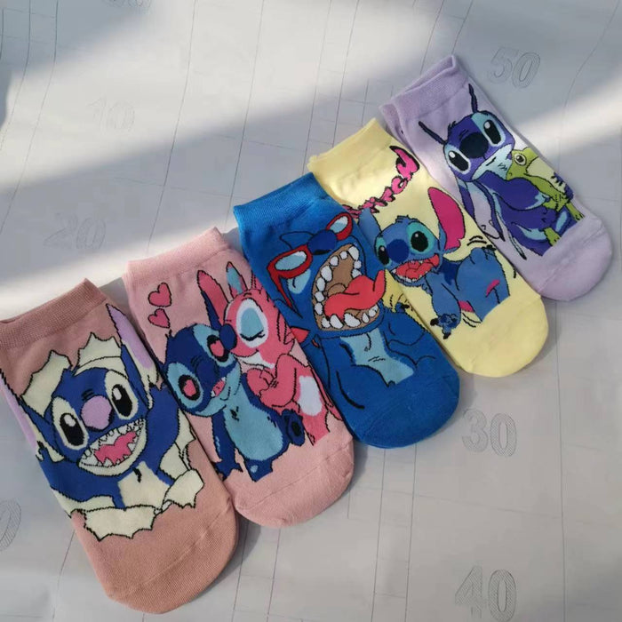 Wholesale Cotton Cartoon Short Socks JDC-SK-Xiasi004