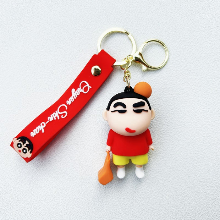 Wholesale PVC Cartoon Doll Keychain JDC-KC-WuYi199