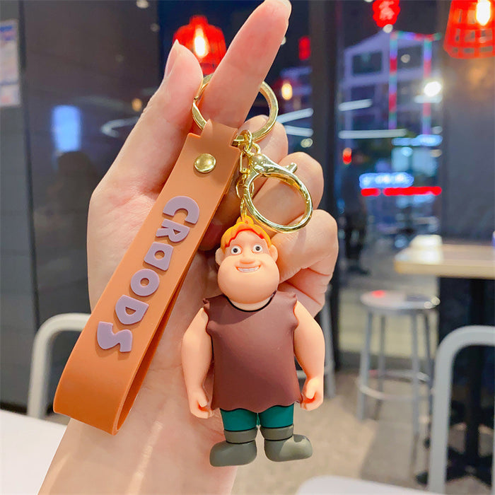 Wholesale Pvc Cartoon Doll Keychain JDC-KC-KeL001