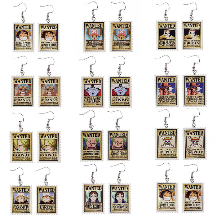 Wholesale Fake Stamp Earrings JDC-NS-NiQing009