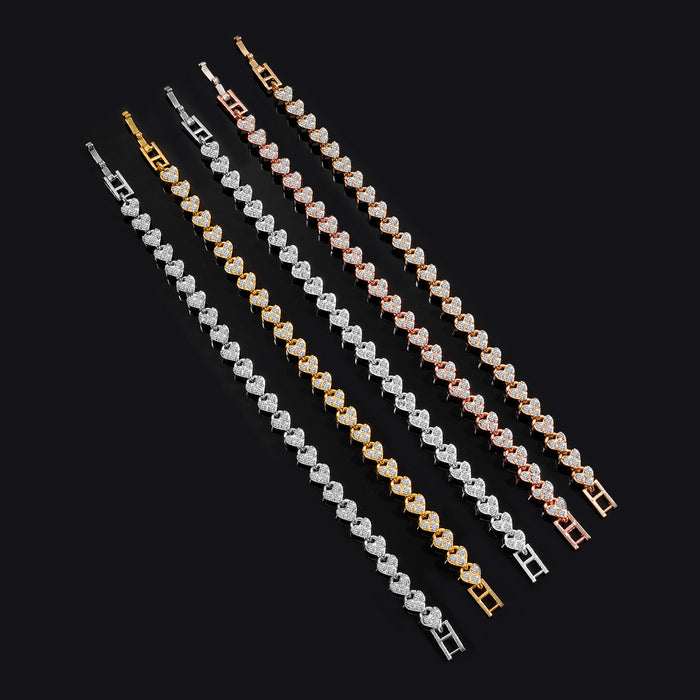 Wholesale Sparkling Diamond Crystal Bracelet