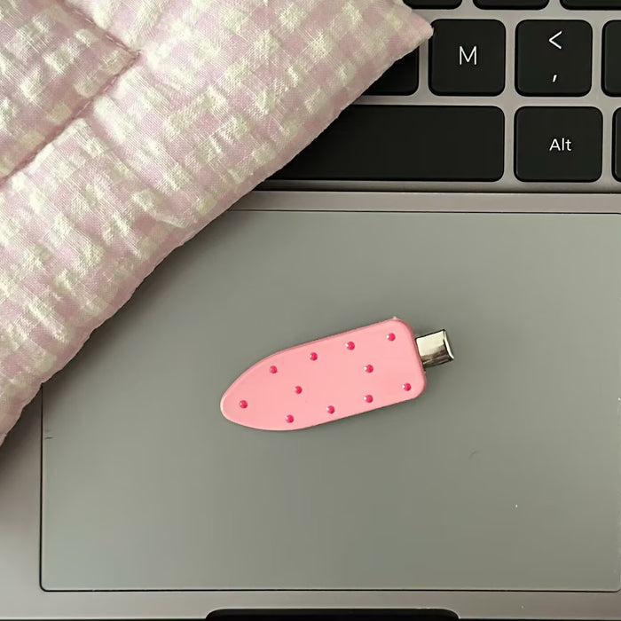 Wholesale Sweet Pink Style Bow Hairpin Sweet Girl Side Clip Duckbill Clip Hairpin Accessories