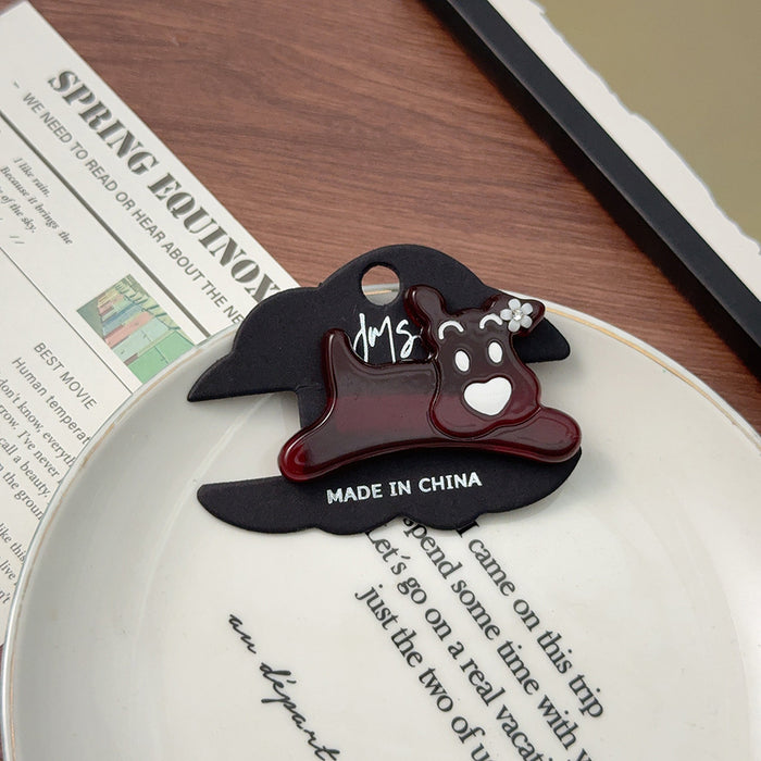 Wholesale cute puppy hair clip