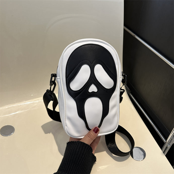 Wholesale Halloween Skull PU Messenger Bag JDC-SD-Wangp005