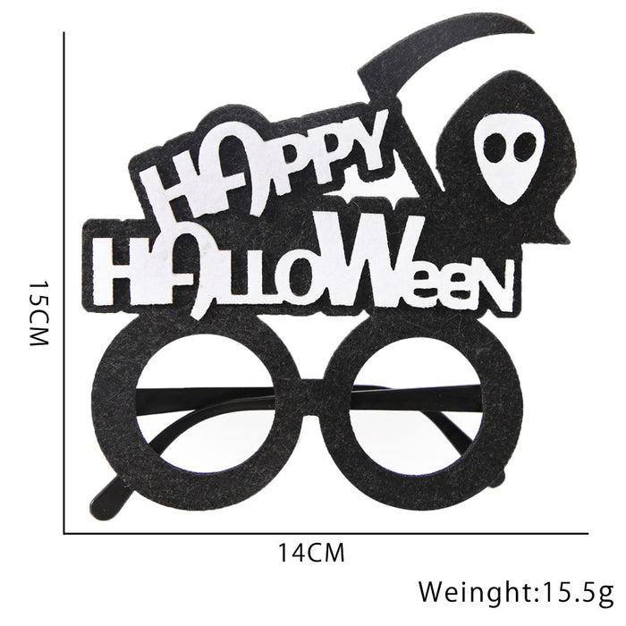 Wholesale Glasses Funny Photo Props Ghost Festival Party Decoration Supplies  Cartoon Plastic Glasses