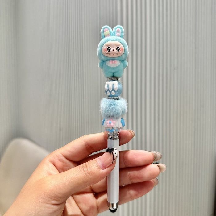 Wholesale DIY Cute Beaded Pen for Mobile Phones and Tablets Touch Screen Gel Ballpoint Pen
