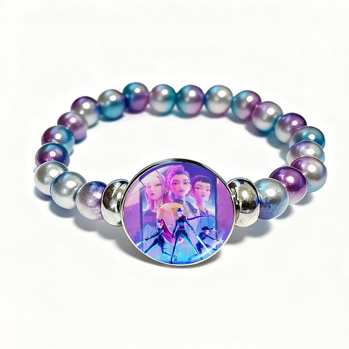 Wholesale KPOP Couple leather braided bracelet