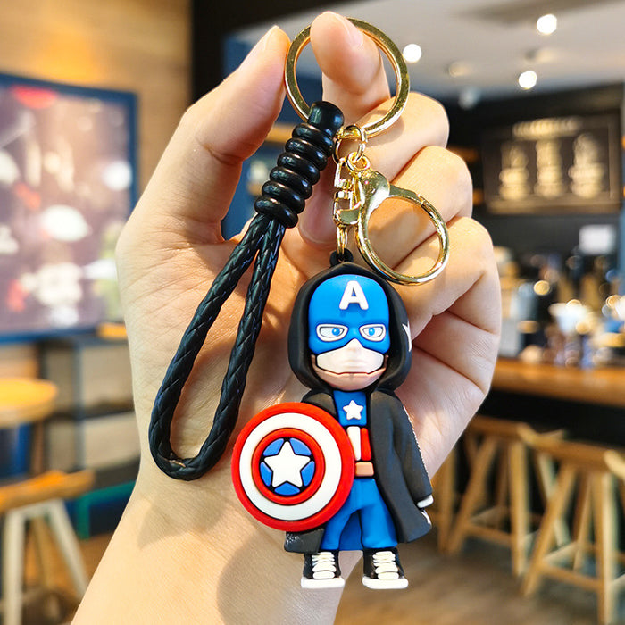 Wholesale Cartoon Doll Silicone Keychain JDC-KC-Tingm227