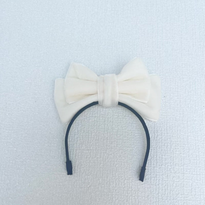 Wholesale Doll clothes sit party cloth cloth clothes accessories velvet bow hairband