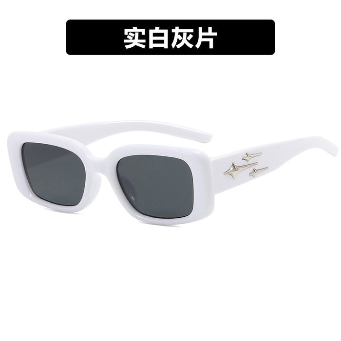Wholesale Street shooting square meteor retro sunglasses, high-end sunglasses, new sunglasses