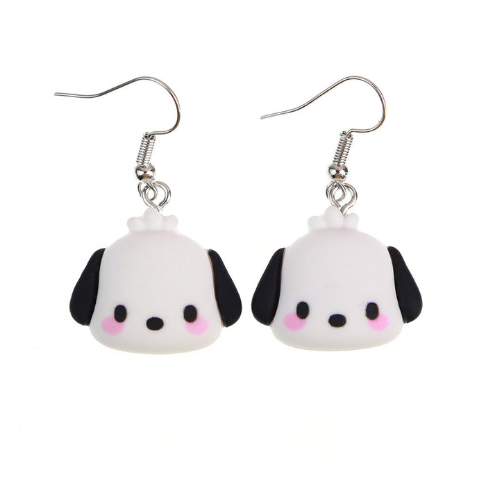 Wholesale Earrings Resin Cute Cartoon Earrings (S) JDC-ES-niqing002