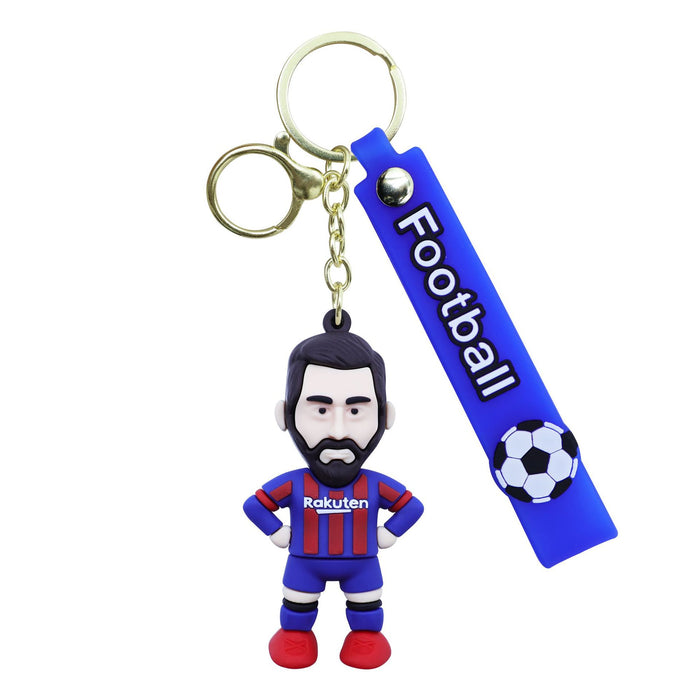 Wholesale 10pcs World Cup Football Star Keychain