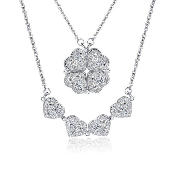 Wholesale Necklace, pure silver necklace, fashionable design, fashionable collarbone chain