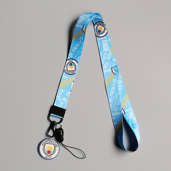 Wholesale Trendy Cartoon Lanyard With Card Holder Polyester Neck Strap For Student And Work Badge Gift