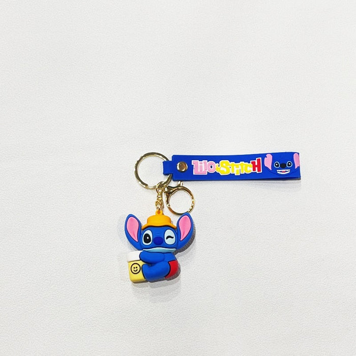 Wholesale PVC Cartoon Doll Motorcycle Keychain JDC-KC-WuYi110