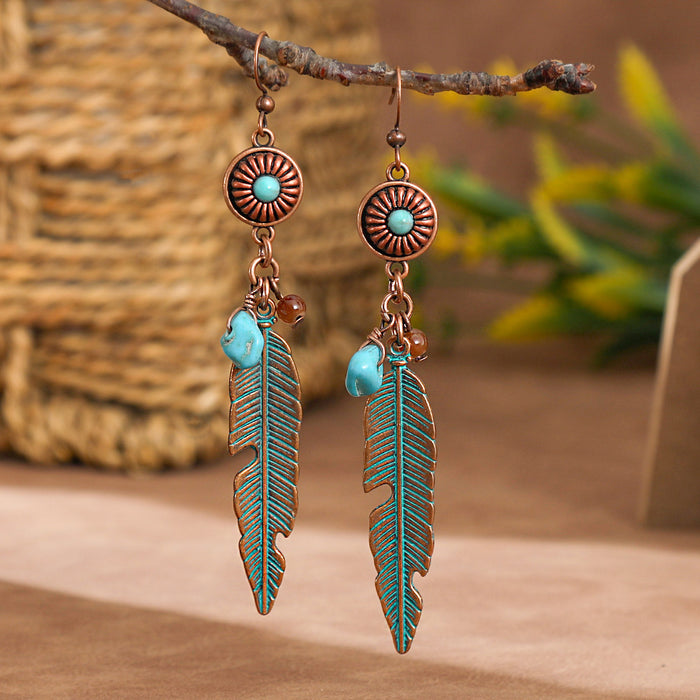 Wholesale Geometric Alloy Tassel Earrings for Women Party Wear Fashion Accessory MOQ≥2