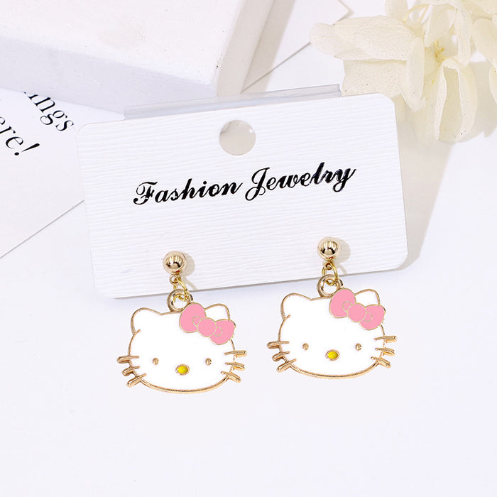 Wholesale Cartoon S925 Silver Ear Studs Boutique Resale Fashion Accessory MOQ≥2