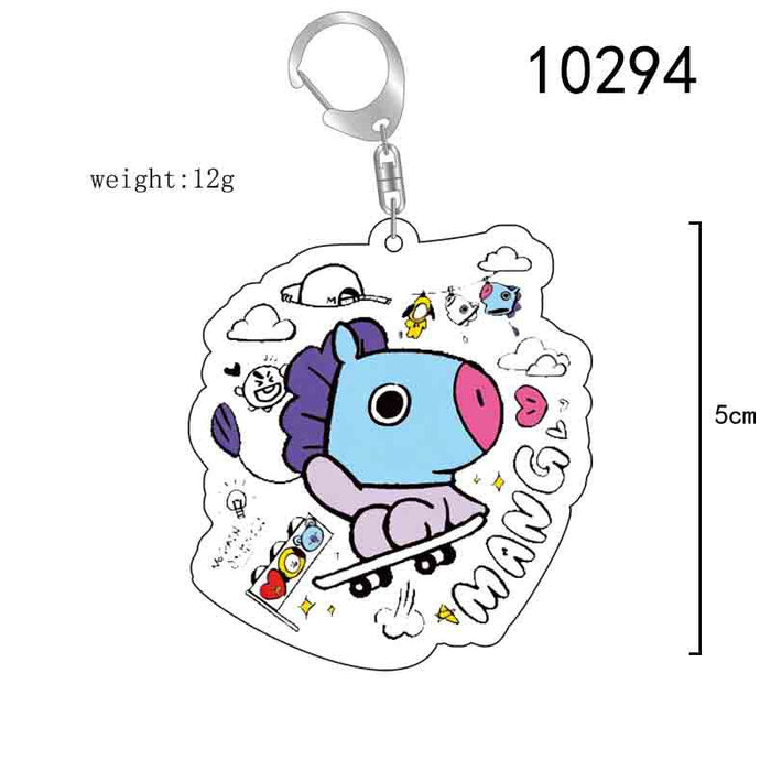 Wholesale Creative Candy Series Kpop Cartoon Keychain JDC-KC-XinF001