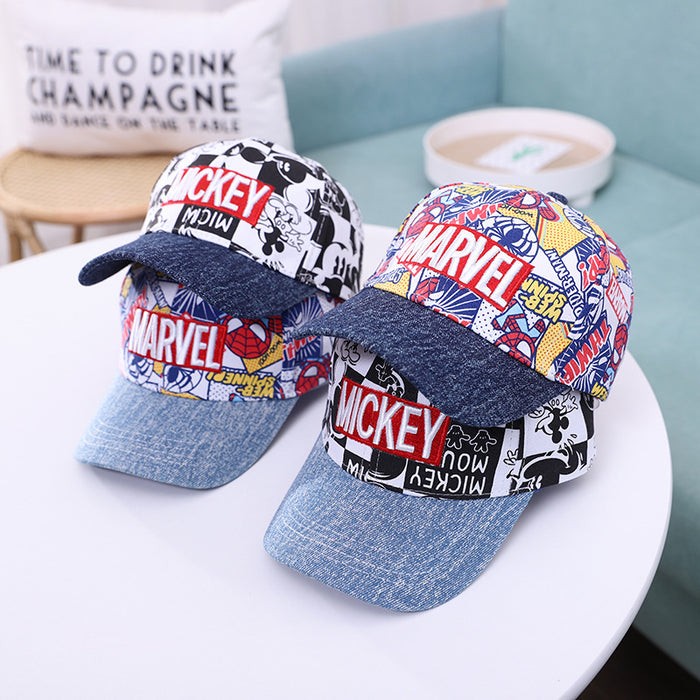 Wholesale Cartoon Anime Print Children's Baseball Cap JDC-FH-XinYu009