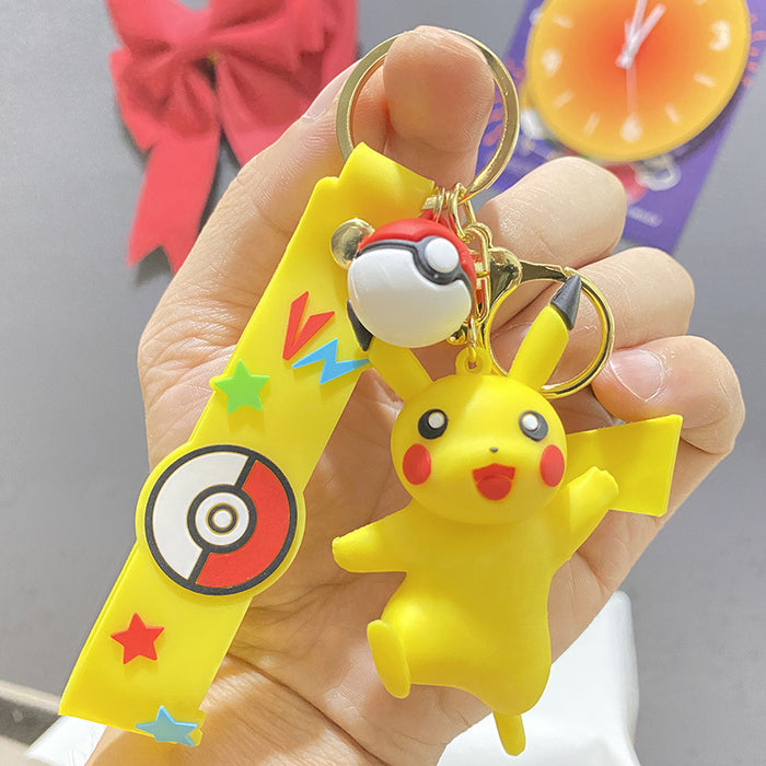 Wholesale PVC Cartoon Doll Keychain JDC-KC-WuYi120