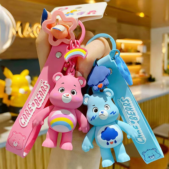 Wholesale PVC Cartoon Doll Bear Keychain JDC-KC-DaoTong001