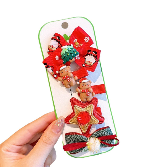 Wholesale Children' s Christmas Hair Clips