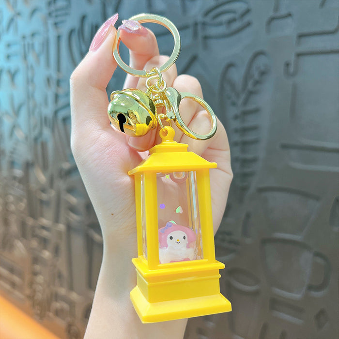 Wholesale Acrylic Cartoon with Light and Oil Keychain JDC-KC-YanG022