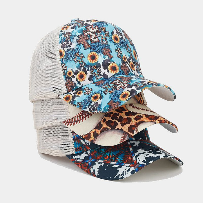 Wholesale Cotton Aztec Printed Baseball Cap JDC-FH-LvY011