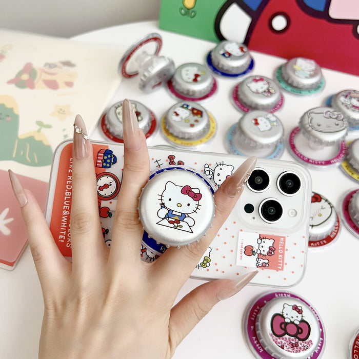 Wholesale Creative Cat Bottle Cap Phone Airbag Stand