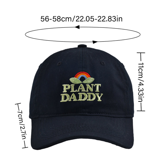 Wholesale Cotton Plant Dad and Mom Embroidered Baseball Cap JDC-FH-WenR035