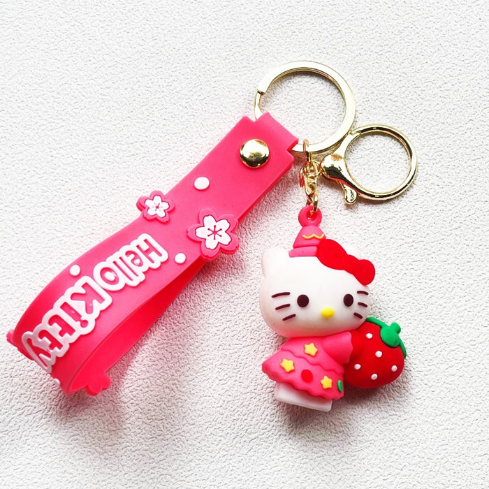 Wholesale PVC Cartoon Doll Keychain JDC-KC-WuYi140