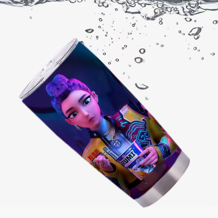Wholesale 20oz K-pop Cartoon Print Stainless Steel Insulated Cup