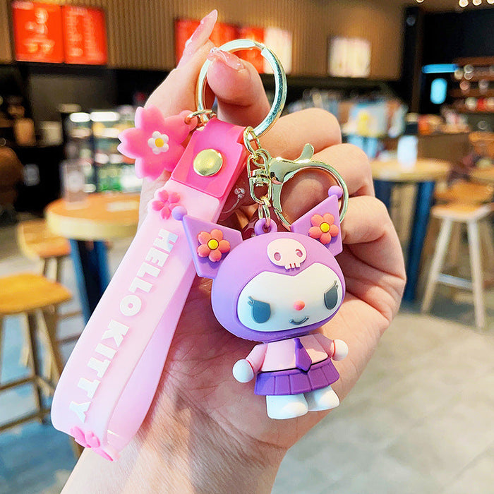 Wholesale Sakura Cute Doll Keychain JDC-KC-LeZ008