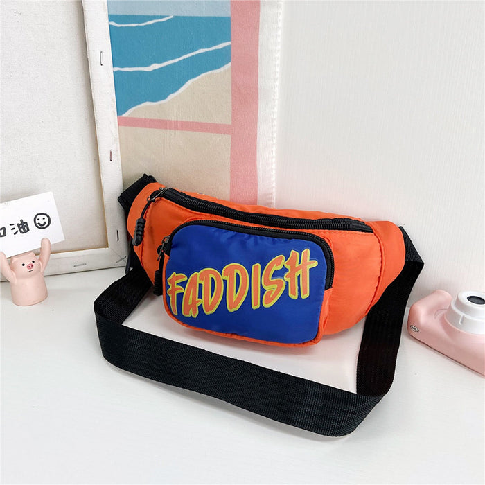 Wholesale Children's Waist Bag  Crossbody Shoulder Bag Waist Bag Girls' Chest Bag Trendy