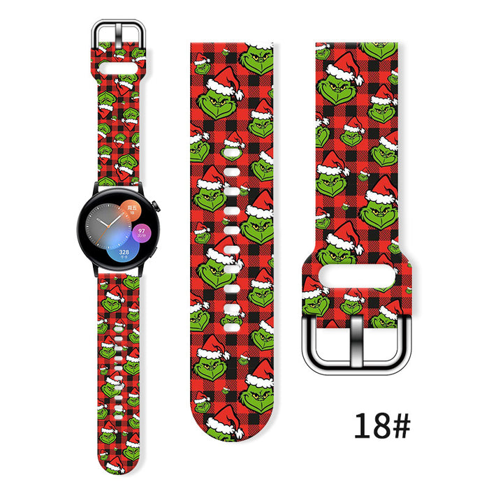 Wholesale Printed Tpu Watch Strap Wrist Strap JDC-WD-NuoQi063