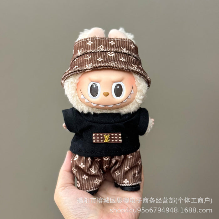 Wholesale 17cm Cartoon Doll Clothes Set