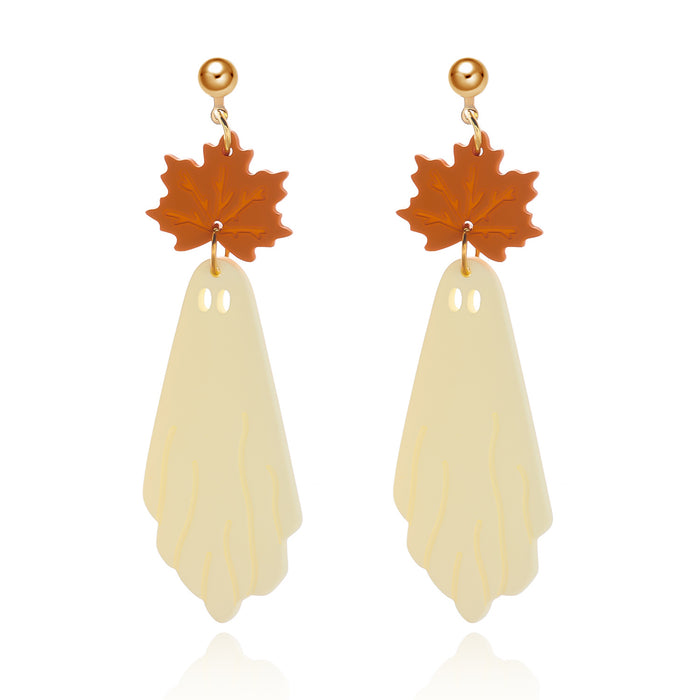 Wholesale Ghost Acrylic Earrings Fashion Accessory
