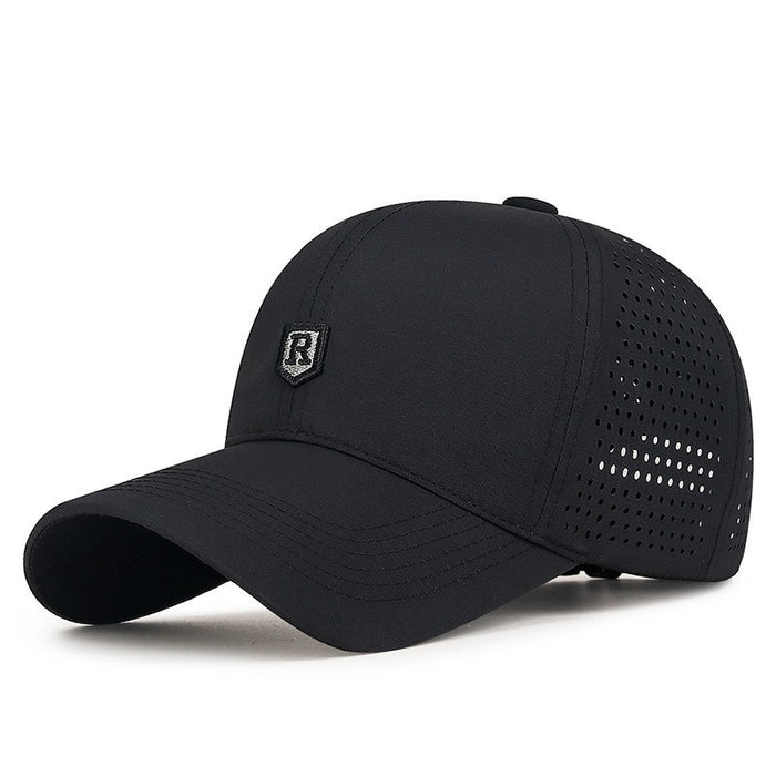 Wholesale Quick drying hat, punched baseball cap, sun protection, duck tongue