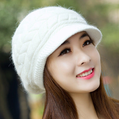 Wholesale Warm Knitted Wool Hats for Middle-aged and Elderly People JDC-HT-PX002