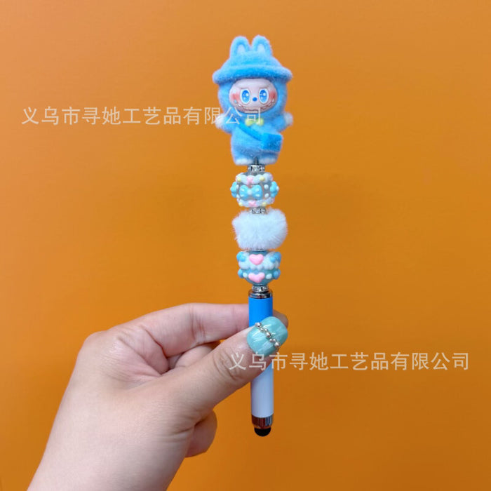 Wholesale DIY Cute Beaded Pen for Mobile Phones and Tablets Touch Screen Gel Ballpoint Pen