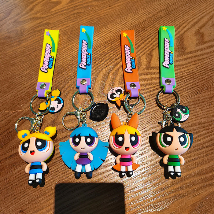 Wholesale Cartoon girls cute keychains
