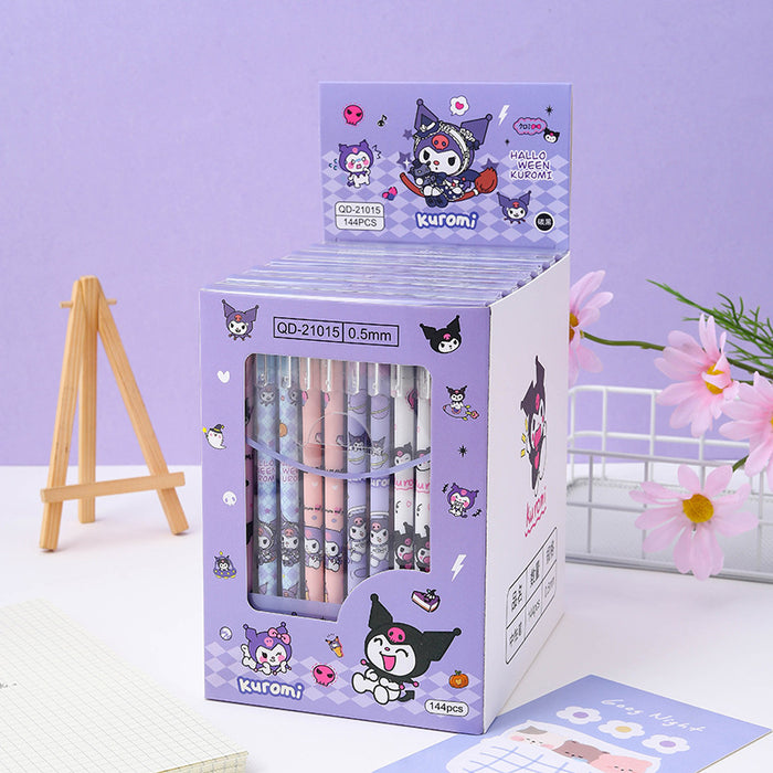 Wholesale Creative cartoon elf straight pole neutral pen, cute student, erasable signature pen, office gift