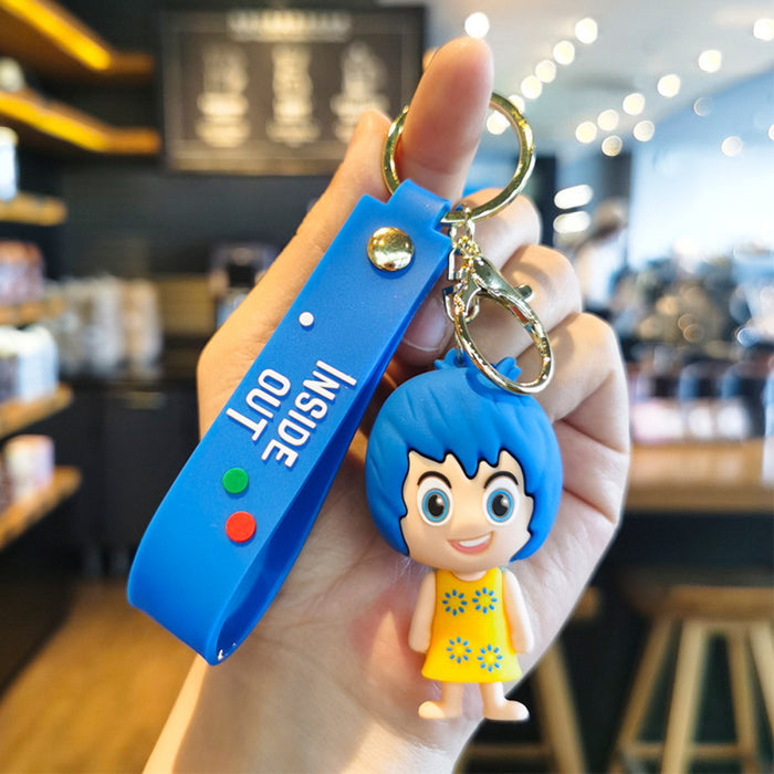 Wholesale Cartoon Silicone Doll Keychain JDC-KC-QiChao023