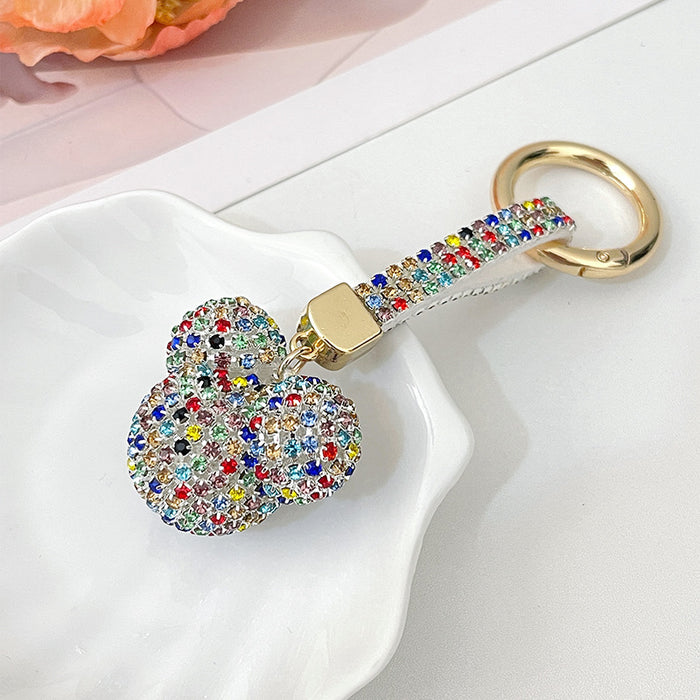 Wholesale Cartoon Diamond Alloy Keychain JDC-KC-CH119