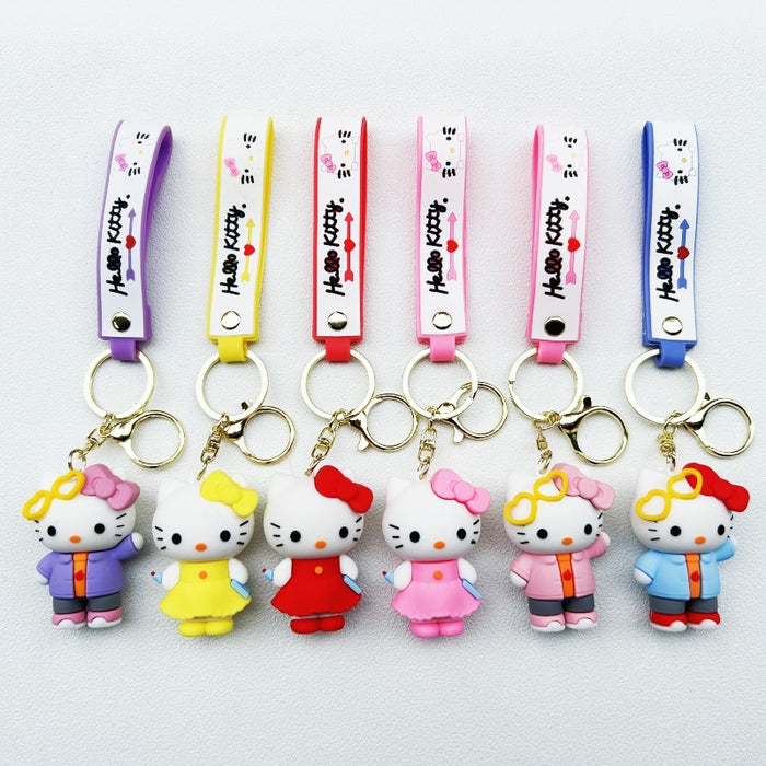 Wholesale PVC Cartoon Doll Keychain JDC-KC-WuYi116