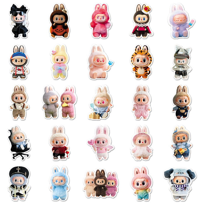 Wholesale 50pcs Doll Stickers Cartoon Cute Doodle Stickers