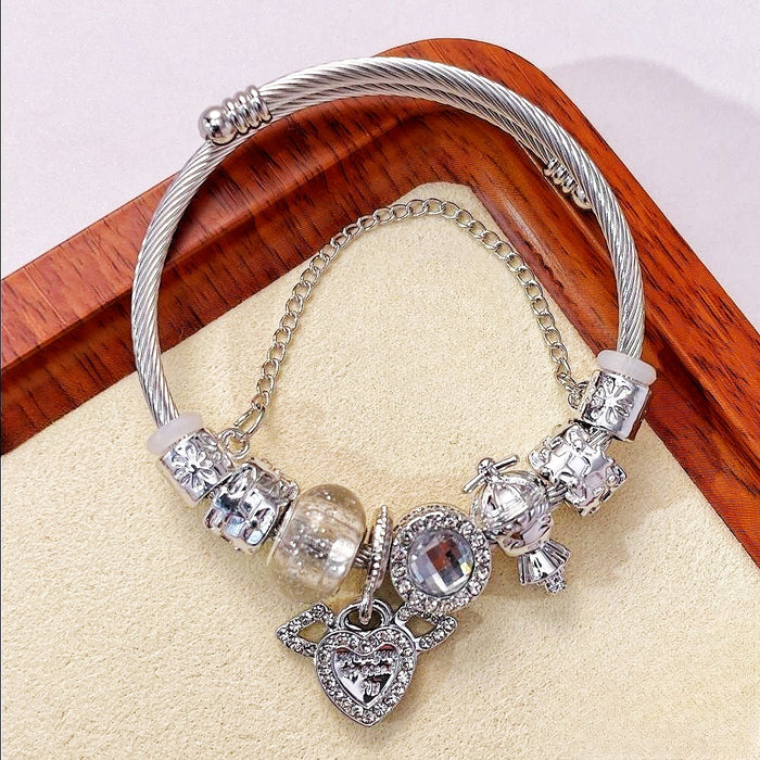 Wholesale Dream Catcher Beaded Alloy Bracelet JDC-BT-RanYan006