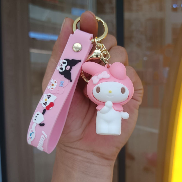 Wholesale  Cartoon Keychain School Bag Hanging  Dropping Doll  Pendant Small Gift