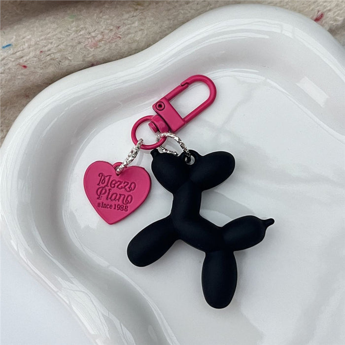 Wholesale   Pendant Rose Red Black Keychain Bleo Dog Bag Pendant