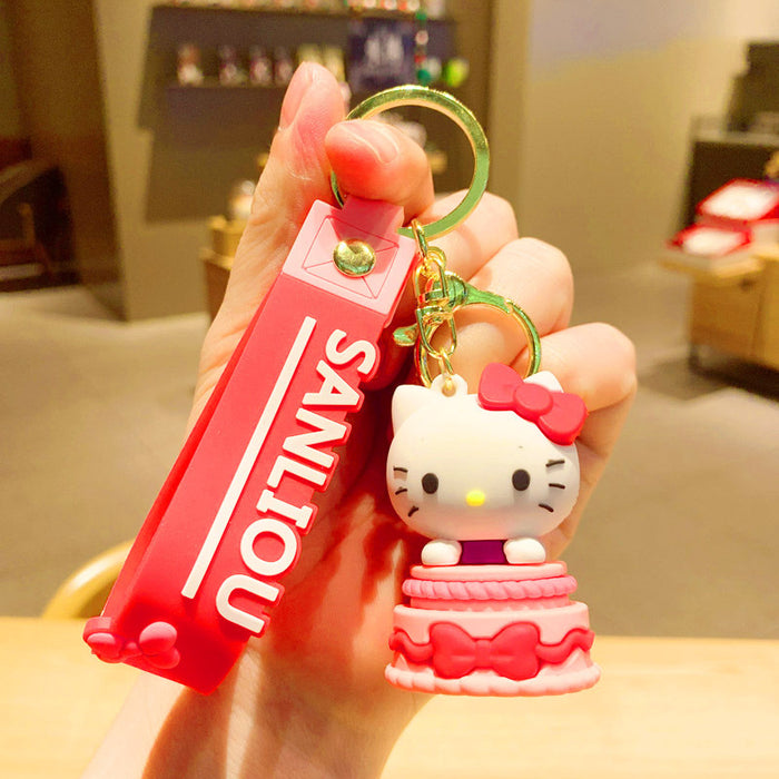 Wholesale Silicone Cartoon Doll Keychain JDC-KC-MingT089